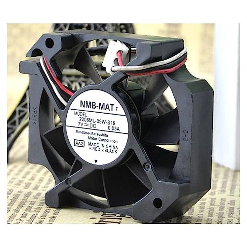 Whisper-Quiet USB Fan: 2206ML-09W-S19, 7V, 0.07A, 5.7CM, 57x52MM