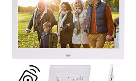 Immerse in Memories: 10″ IPS Screen Digital Photo Frame with USB & SD Slots, Remote Control – HD 16:9 Widescreen