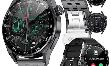 Revolutionary LIGE Smart Watch: Make Calls, Monitor Health, Enhance Fitness