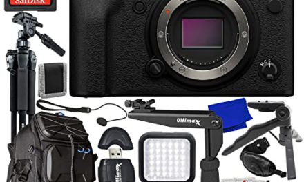 Ultimate Bundle: FUJIFILM X-T4 Camera + 128GB SDXC + Deluxe Accessories