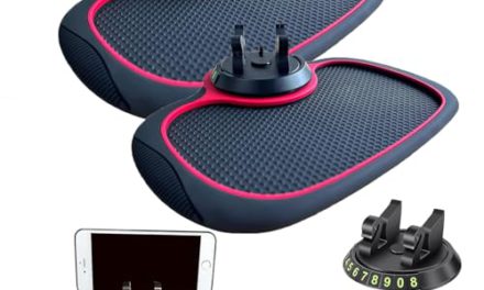 Ultimate 360° Car Phone Pad: Secure, Multifunctional