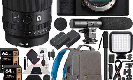 Capture Stunning Moments: Sony a7C Mirrorless Camera with 20mm Lens & Accessories