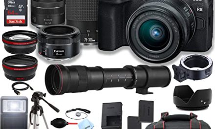 Capture Life’s Moments: Canon EOS R8 Camera Bundle