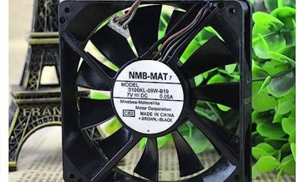 Whisper-Quiet USB Fan: 2206ML-09W-S19 7V 0.05A 5.7CM 57x52MM