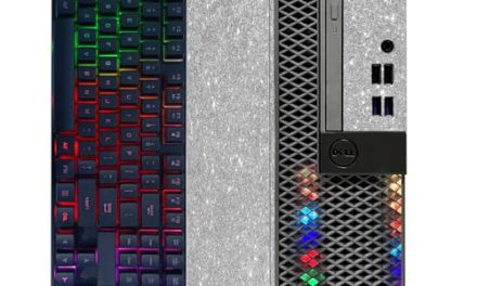 Powerful Dell Gaming Desktop with Intel Quad Core I5-6500, GeForce GT 1030, 32GB DDR4, 1T SSD, RGB Keyboard & Mouse