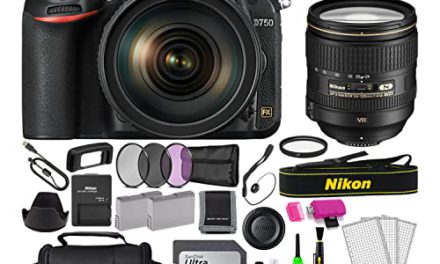 Nikon D750 24.3MP DSLR Camera: Capture with Power!