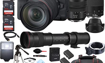 Capture Unforgettable Moments with Canon R5 Mirrorless Camera Bundle