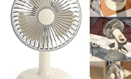 Vintage Desk Fan: Detachable & Easy to Clean – Perfect for Office Workers!