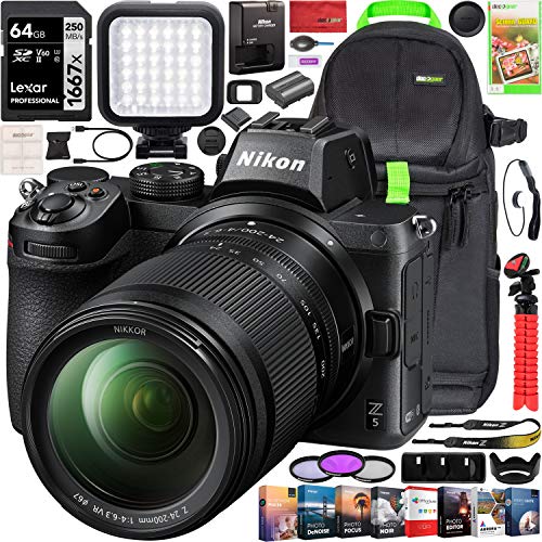 Capture Life’s Brilliance: Nikon Z5 Mirrorless Camera Bundle
