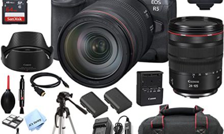 Capture the Ultimate Shot: Canon EOS R5 Mirrorless Camera Bundle