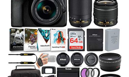 Capture the Moments: Nikon D3500 DSLR Camera Bundle