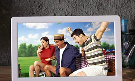 Enhance Memories with 10″ HD Digital Photo Frame: Stunning Clarity, 10Gb Free Storage & Motion Sensor