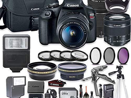 Capture Life’s Moments: Canon EOS Rebel T7 Camera Bundle