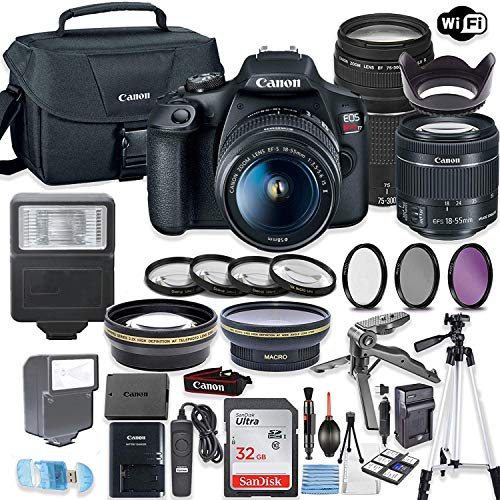 Capture Life’s Moments: Canon EOS Rebel T7 Camera Bundle