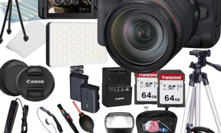 Capture with Power: Canon R5 Mirrorless Camera Bundle
