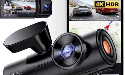 Capture Every Detail: Vantrue N4 Pro 3Cam – 4K WiFi Dash Cam