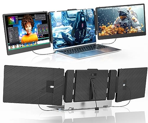 Enhance Laptop Experience with KEFEYA Triple Screen Extender