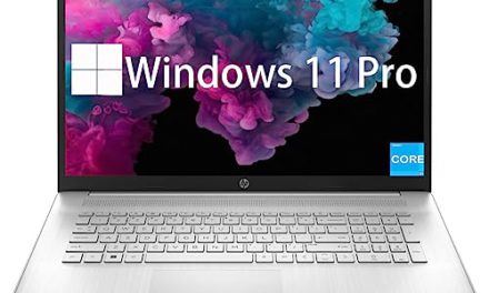 Powerful 17.3″ HP Laptop: Intel Core i3, Windows 11, 16GB RAM, 1TB SSD