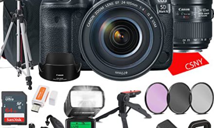 Capture the Moment: Canon 5D Mark IV DSLR Bundle