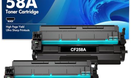 Boost Print Quality: Black Toner Cartridge for HP M404n Printer (2 Pack)