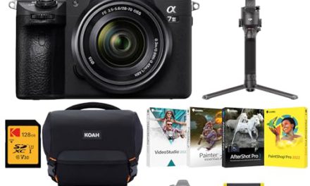 Capture Perfect Moments: Sony a7 III Camera Bundle for Stable Photography