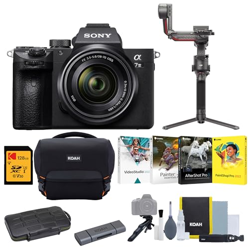 Capture Perfect Moments: Sony a7 III Camera Bundle for Stable Photography