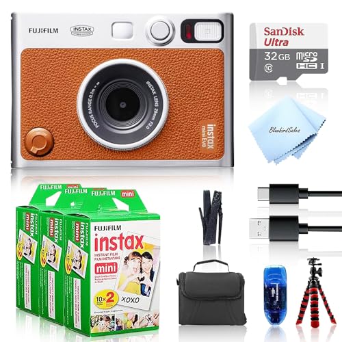 Capture Memories: Fujifilm Instax Mini EVO Hybrid Camera Bundle