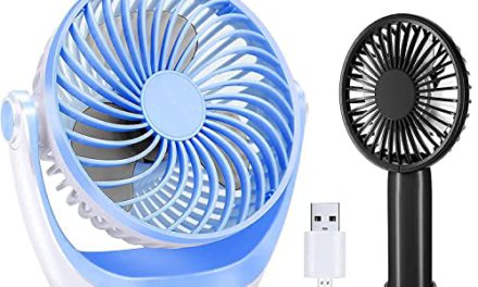 Powerful Portable Fans: Aluan USB Desk & Handheld – Compact & Super Mini
