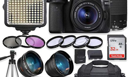 Capture Stunning Videos with Canon EOS 80D Camera Package
