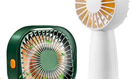 Powerful USB Desk Fan – Portable, Silent, 360° Rotatable – Perfect for Home, Office, Bedroom