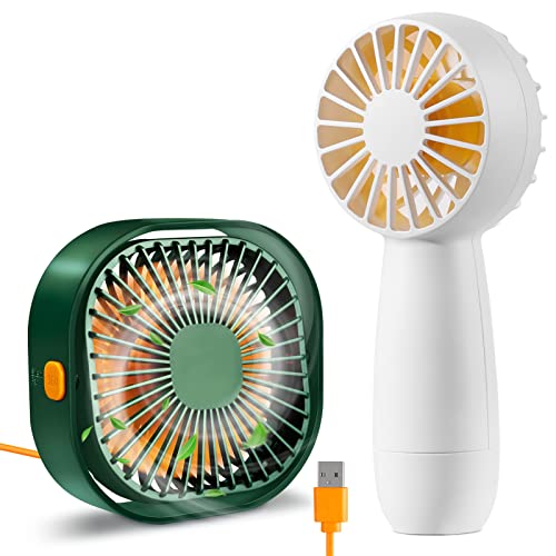 Powerful USB Desk Fan – Portable, Silent, 360° Rotatable – Perfect for Home, Office, Bedroom