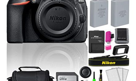 Capture Life’s Moments with Nikon D5600 DSLR Camera Bundle