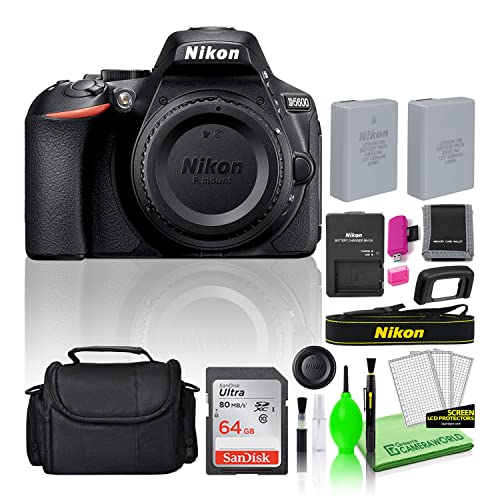 Capture Life’s Moments with Nikon D5600 DSLR Camera Bundle