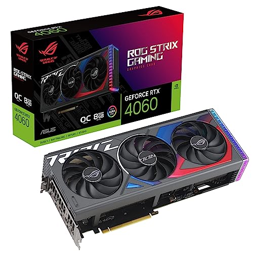 Powerful ASUS ROG Strix GeForce RTX™ 4060 OC: Unleash Gaming Excellence