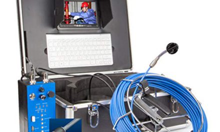 Discover Every Detail: 9″ ROLTIN Pipe Endoscope for Precise Bead Inspection & Internal Detection!