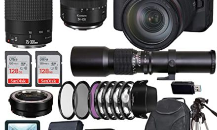 Upgrade Your Photography Gear: Canon EOS R6 Mark II Mirrorless Camera Bundle