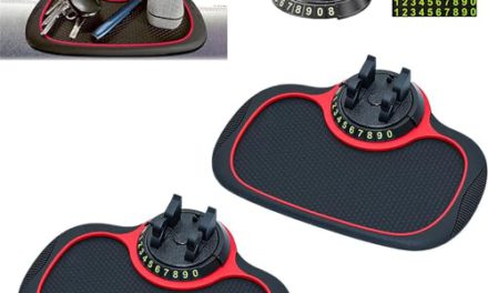 Secure & Versatile Car Phone Holder: Anti-Slip Mat for Devices
