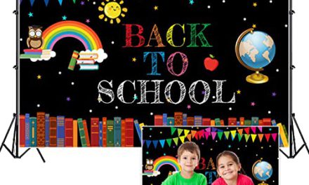 Back to School Bliss: Vibrant 20x10ft Classroom Backdrop