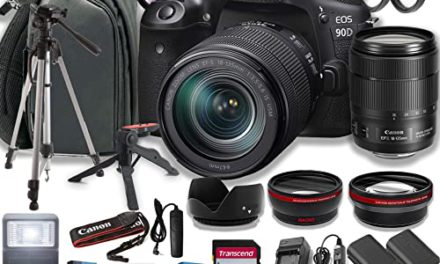 Capture Your Moments: Canon EOS 90D DSLR Camera Bundle