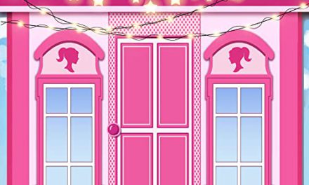 Vibrant Pink Barbie Bokeh Star Backdrop for Memorable Photography