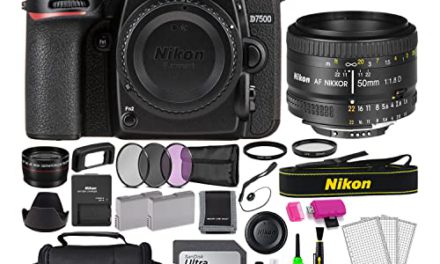 Capture Memories with Nikon D7500 Deluxe Bundle