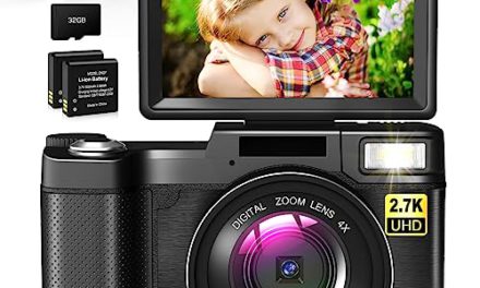 Capture Stunning Moments with 30MP Vlogging Camera
