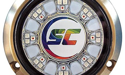 Bronze LED Underwater Light: Illuminate with Color!