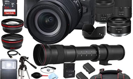Capture Unforgettable Moments: Canon EOS R5 Mirrorless Camera Bundle