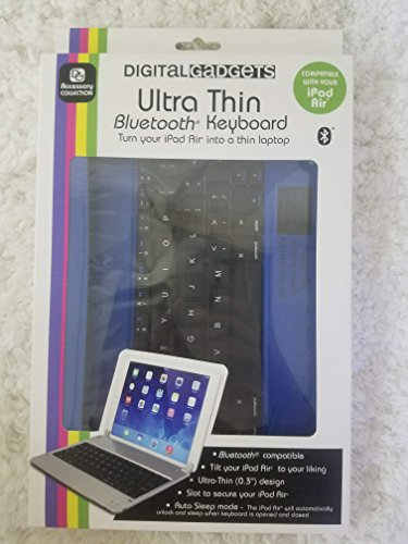 Transform Your iPad Air: Digital Gadgets’ Sleek Bluetooth Keyboard