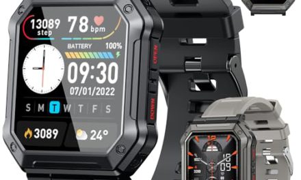 Ultimate Men’s Smart Watch: Call, Track, Connect