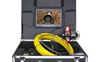 High-Tech WiFi Sewer Inspection Camera with 360° Rotating Endoscope