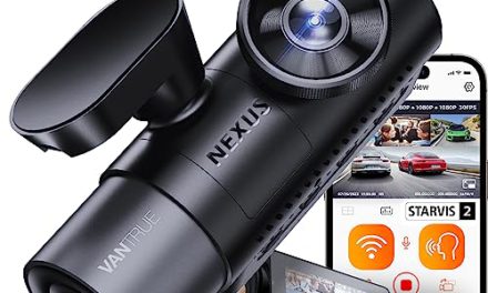 Ultimate Dashcam: Vantrue N5 360° WiFi Cam, 2.7K+1080P+1080P+1080P, Night Vision, Voice Control, GPS