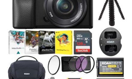 Capture the Moment: Sony Alpha a6100 Camera Bundle