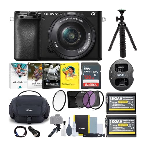 Capture the Moment: Sony Alpha a6100 Camera Bundle